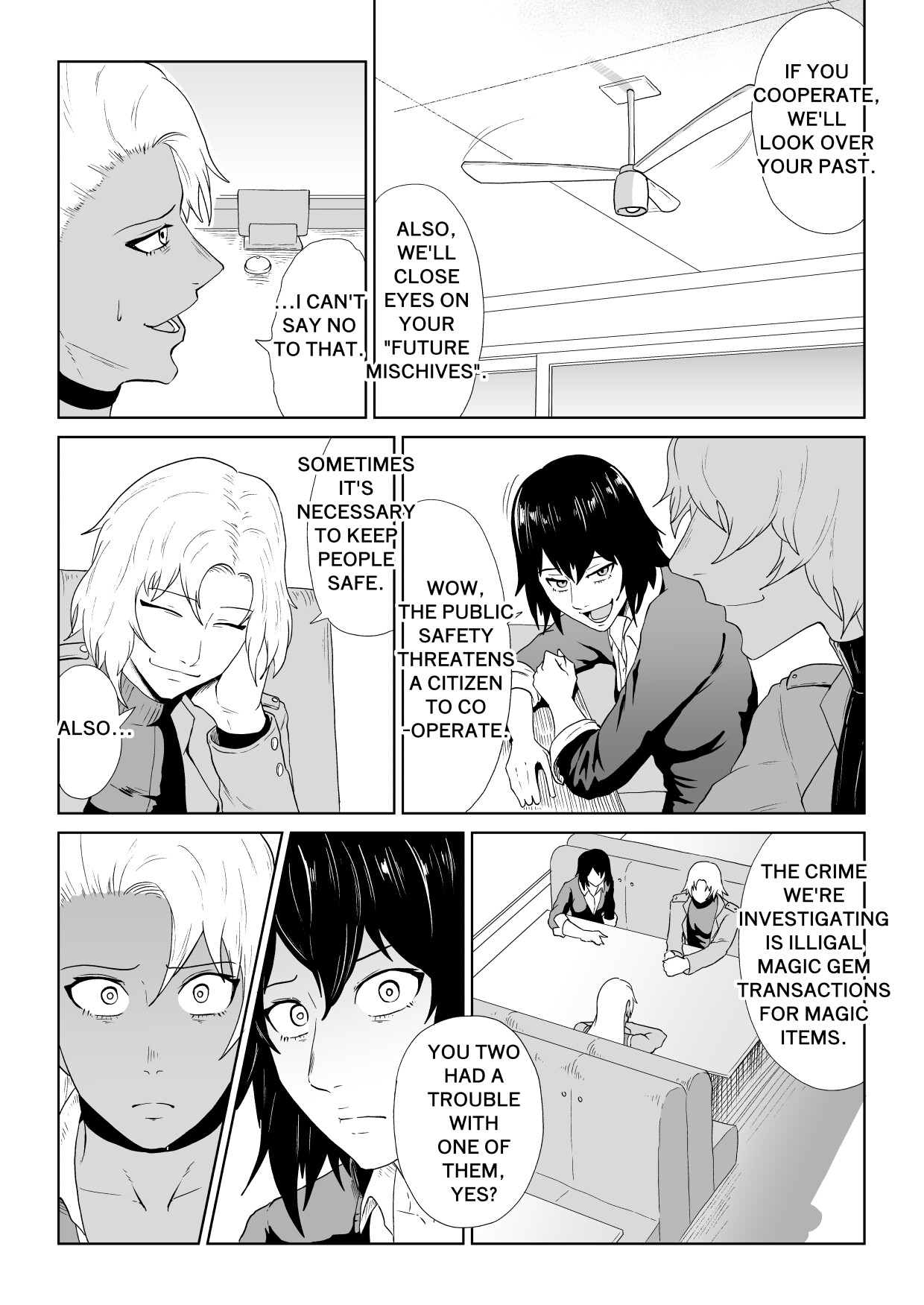 Hentai Manga Comic-Golden Ulfulna Magic Stone Vein 1-Read-6